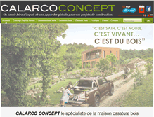 Tablet Screenshot of calarcoconcept.com